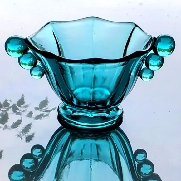 Fenton Other - Fenton Blue Art Glass Panel Dish